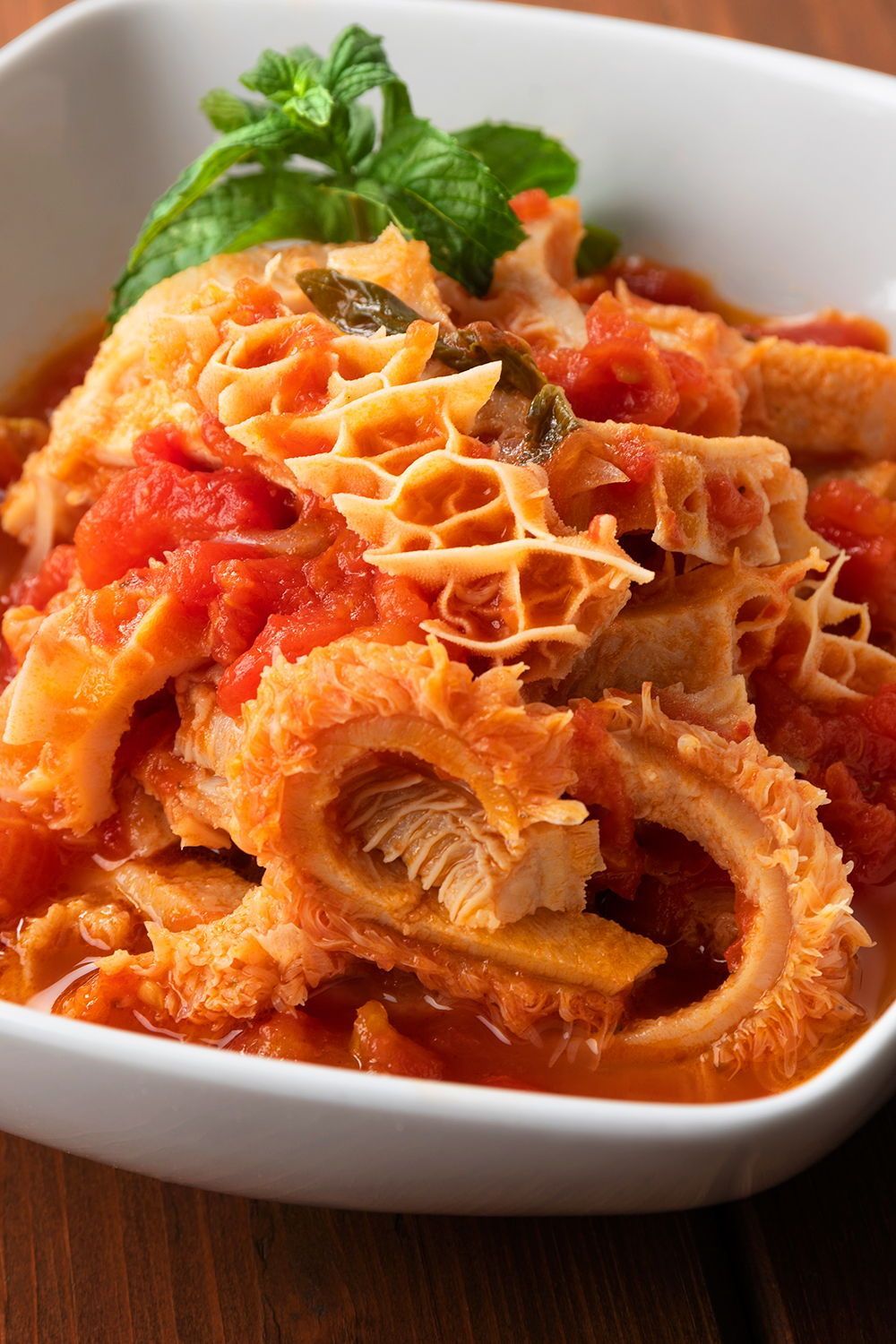 Dobradinha ao molho de tomate